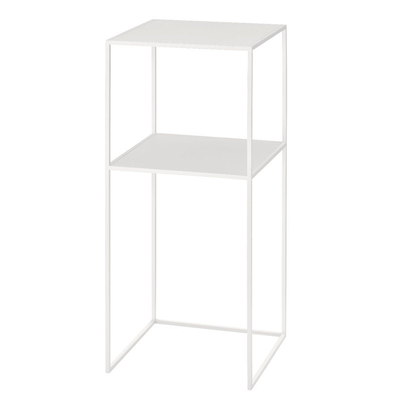 Fera End Table, White