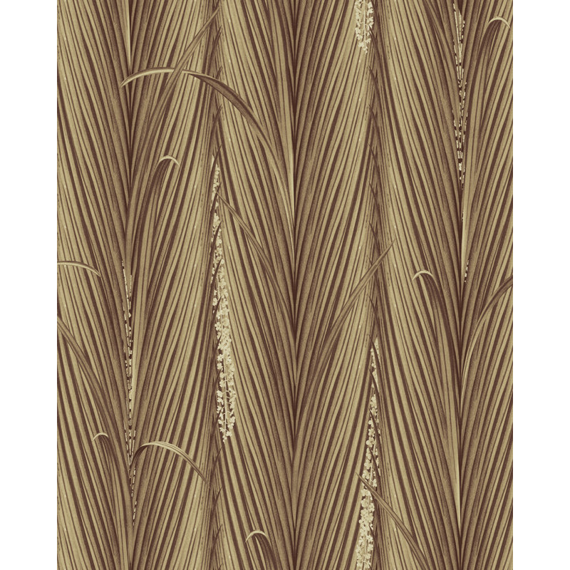 Wallpaper Roll, Gray/Green