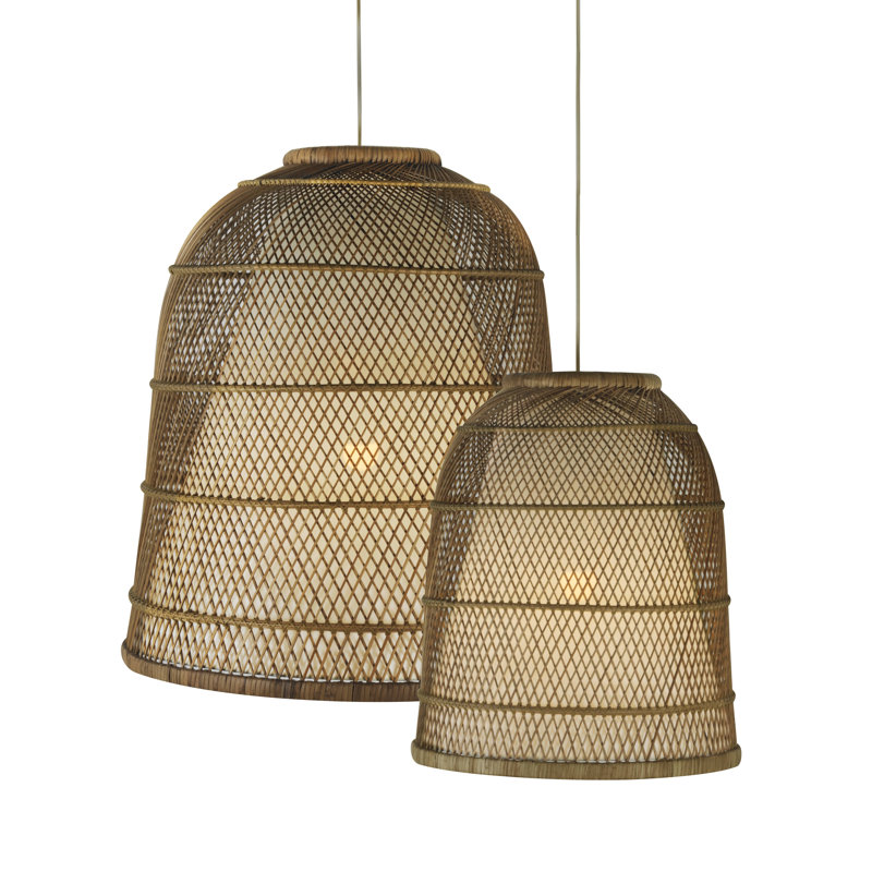 Bella Light Pendant, 24.5" H x 20.625" W x 20.625" D