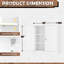 Armoire de rangement à 2 tablettes Iaconetti-1347771602