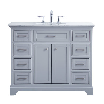 Hermes 42" Single Bathroom Vanity Set