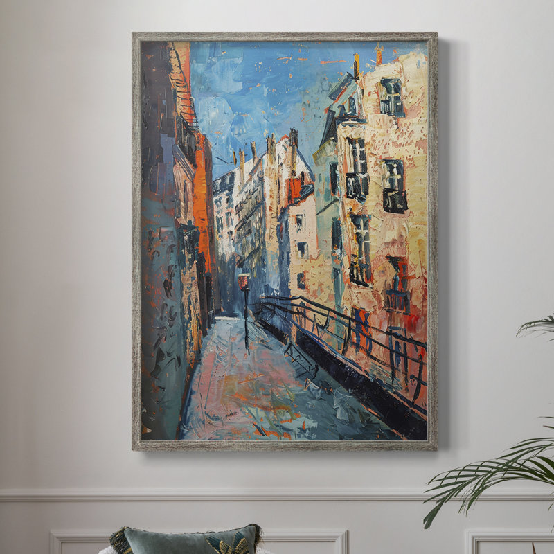«LANDSCAPES Series CCCEI», reproduction encadrée - bois massif, H 11 po x l 9 po