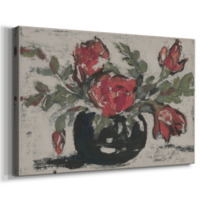 Motif floral rétro III, 18 x 27