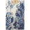 Floral Area Rug in Blue