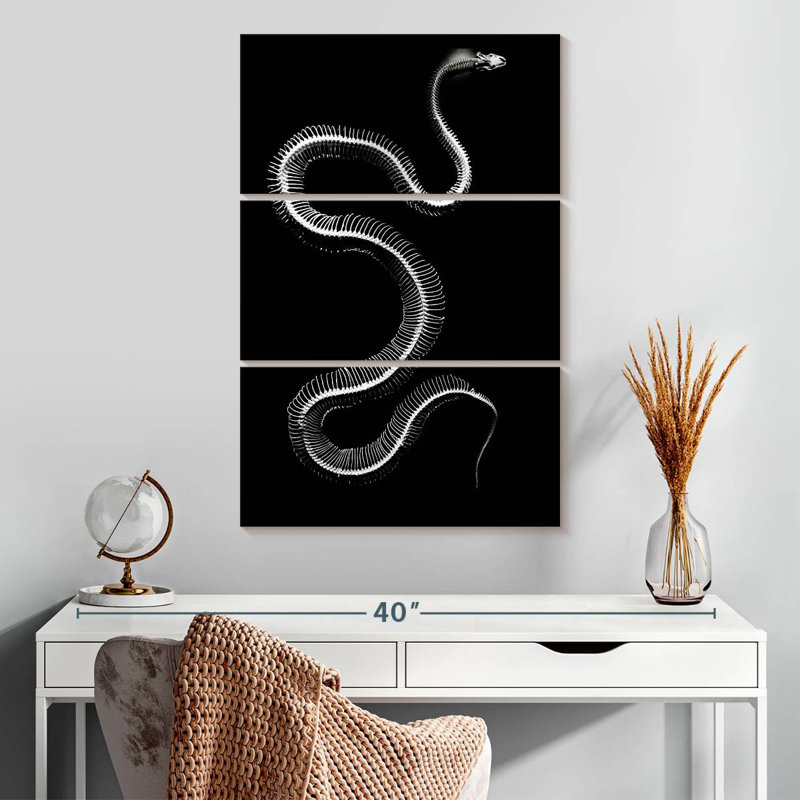 Brampt Snake Bones, 32'' H x 20'' W