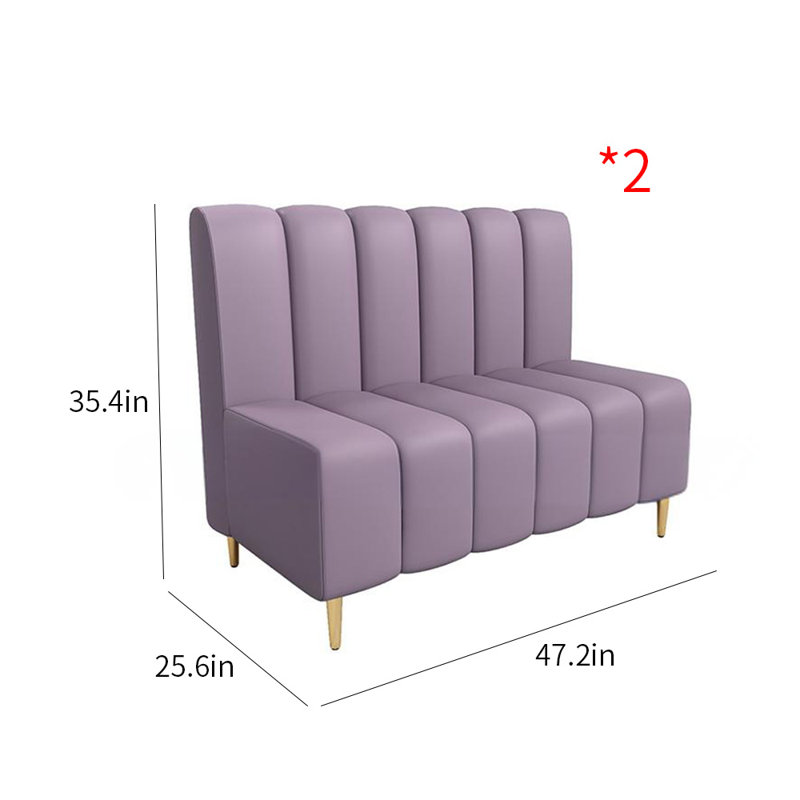 Banc rembourré en similicuir