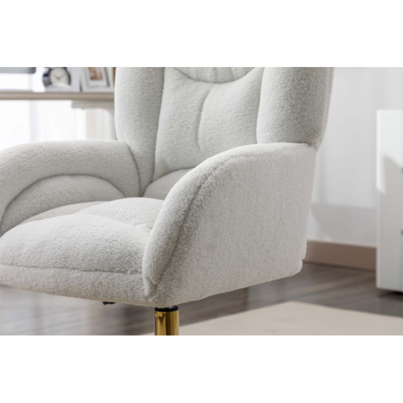 Chaise de bureau Teddy 360, Ivoire ivoire