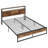 Banquer Metal Standard Bed with Shelves-498589832