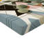 Drap-housse Ambesonne Eucalyptus_ Branches rétro_ Orange bleu gris pêche-95977401