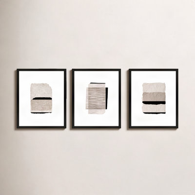 Zinfandel "Fiber" 3-Piece Print Set