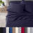 Martex 225 Thread Count Bed Sheets Light Weight, Soft Breathable Sheets, Brushed Cotton Rich Blend, Secure Fit, Wrinkle Resistant, Durable, Easy Care & Comfy Sheets-546490912-656003030