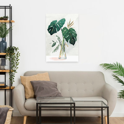 Forenoon I Modern Abstract Nature Plant Art