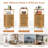 Solid Wood Freestanding Bathroom Cabinet