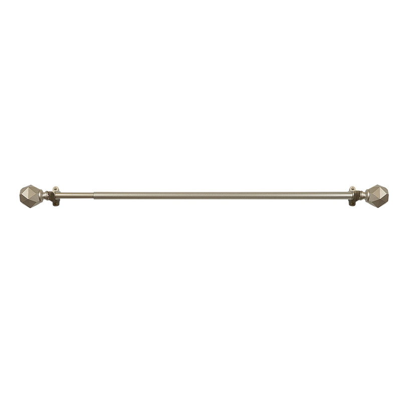 Adjustable Single Curtain Rod, 48" - 86"
