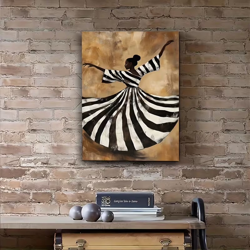 1 Piece Wrapped Canvas Wall Art