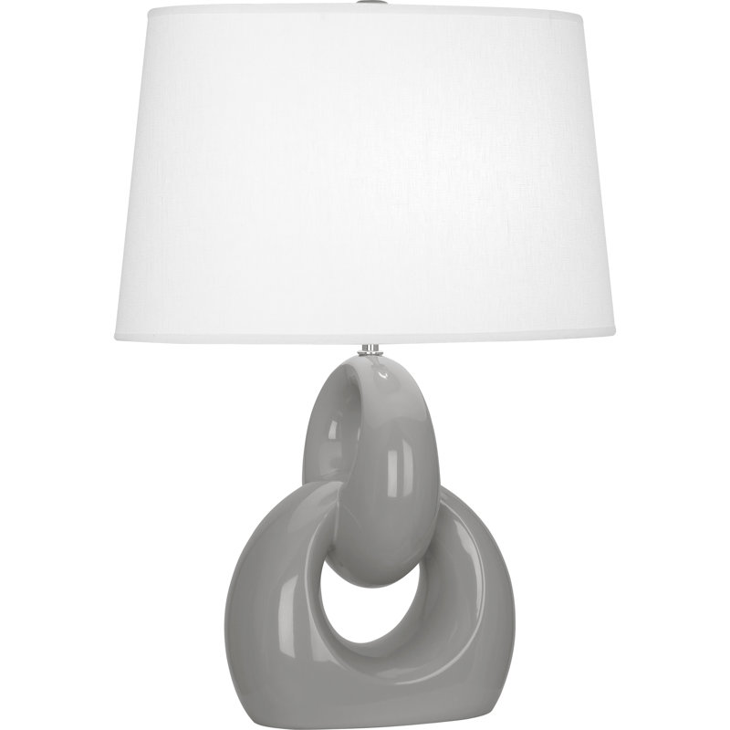 Fusion Table Lamp, Smoky Taupe