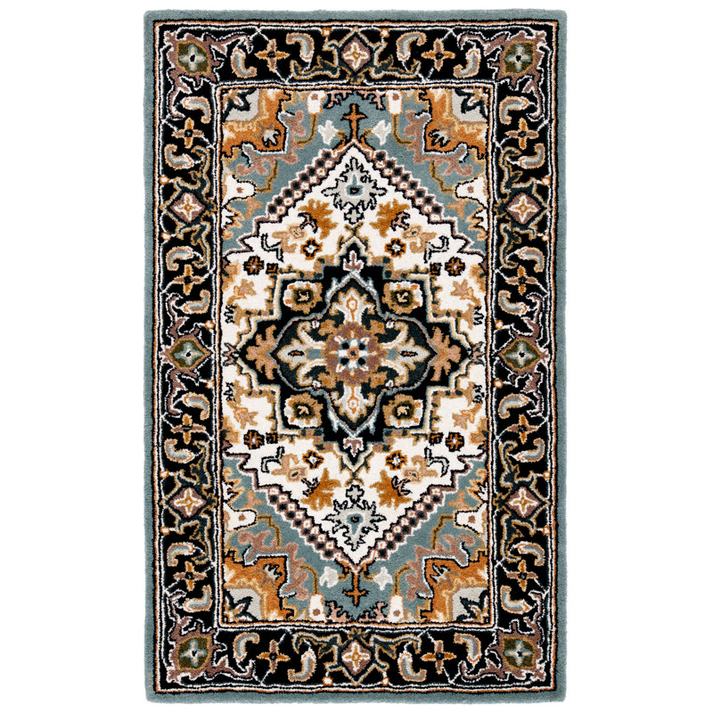 Tapis oriental en laine touffeté à la main Heritage, Rectangle 2 pi x 3 pi
