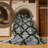 Machine Washable Trellis Gray Area Rug-825900336