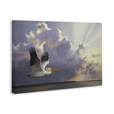 «Dawn Sunrise Pelican» par D. Rust