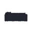 Canapé modulaire en coin rembourré en L 5 pièces Lockheart-126757364