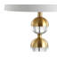 Lampe de table 23 po transparent Courtois