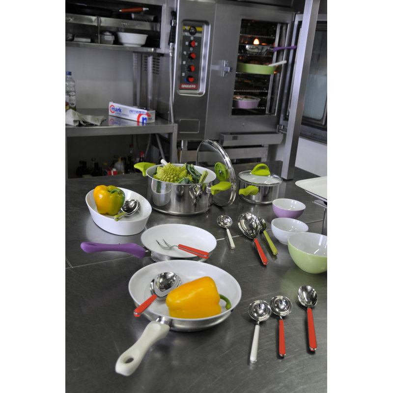Fantasia Salad Servers, Coral