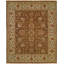 Wool Oriental Area Rug in Brown-1632194364