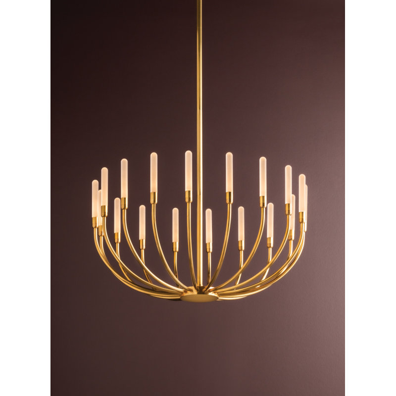 Lustre Amalthea, H 16,25 po x l 28 po x P 28 po, 18