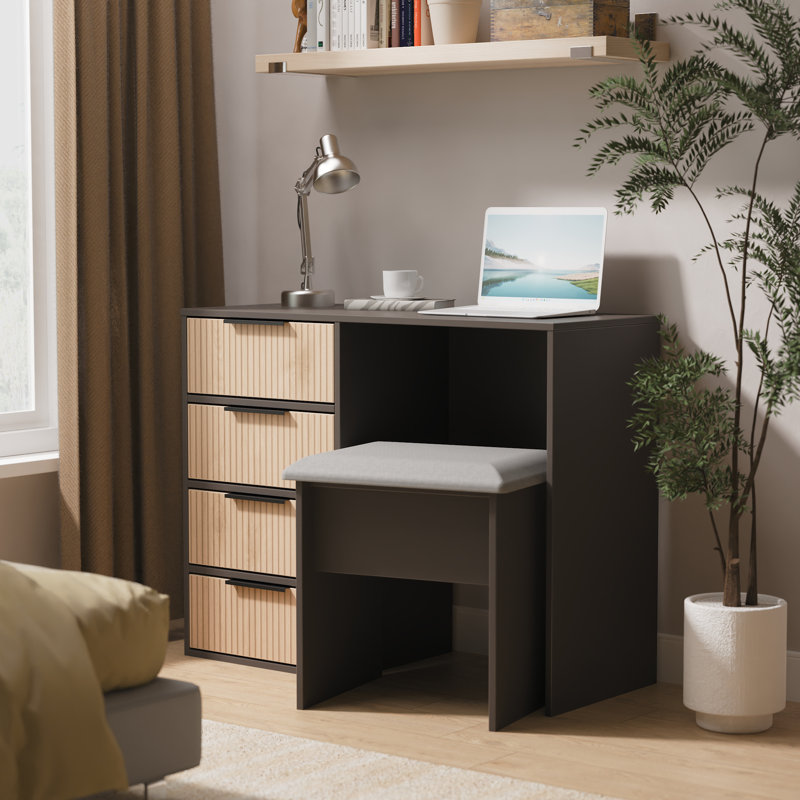 Taeyah 4 Drawer Vanity