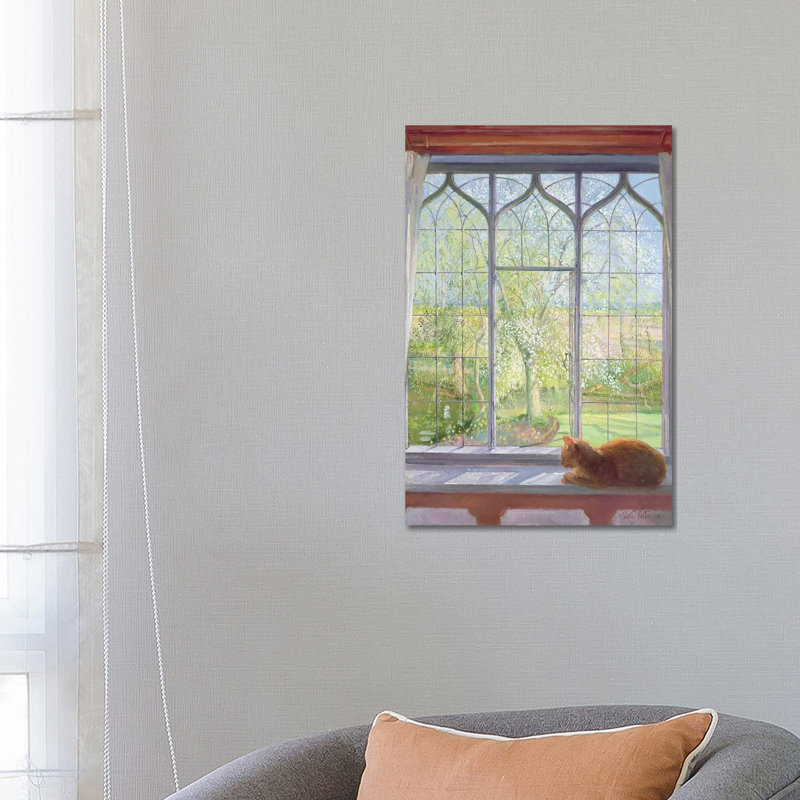 Window In Spring by Timothy Easton - Wrapped Canvas Gallery-Wrapped Canvas Giclée, 66.04 cm H x 45.72 cm W x 1.91 cm D