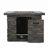 35-inch square Mgo fire pit - 40000 Btu