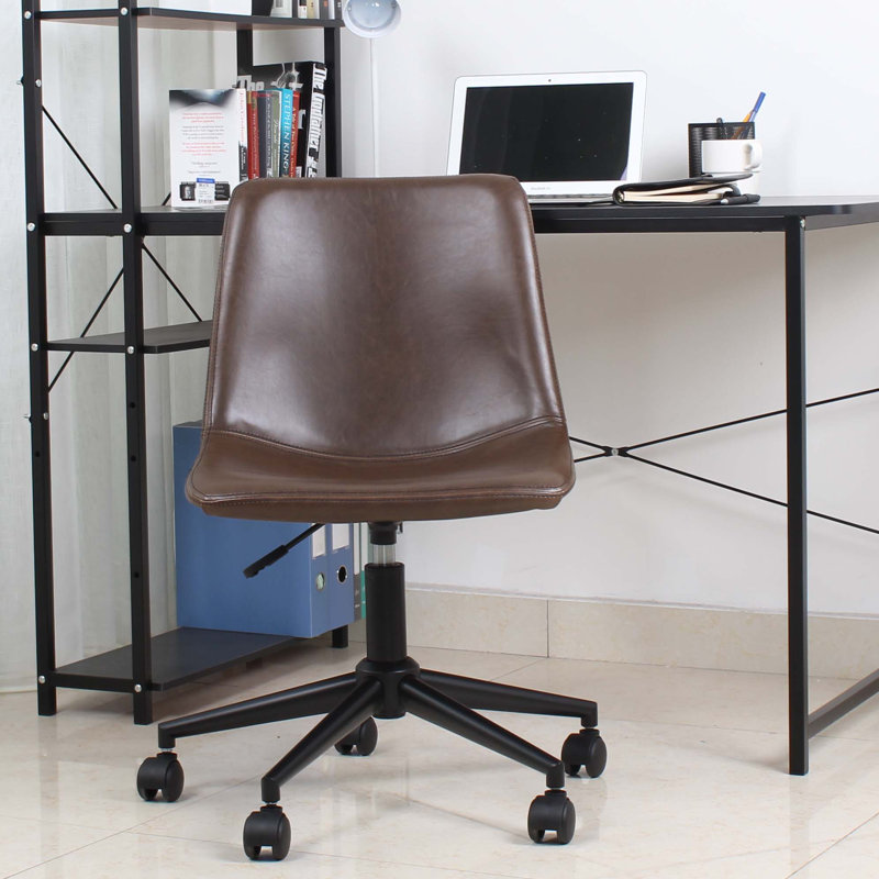 Chaise de travail Keila, Brun