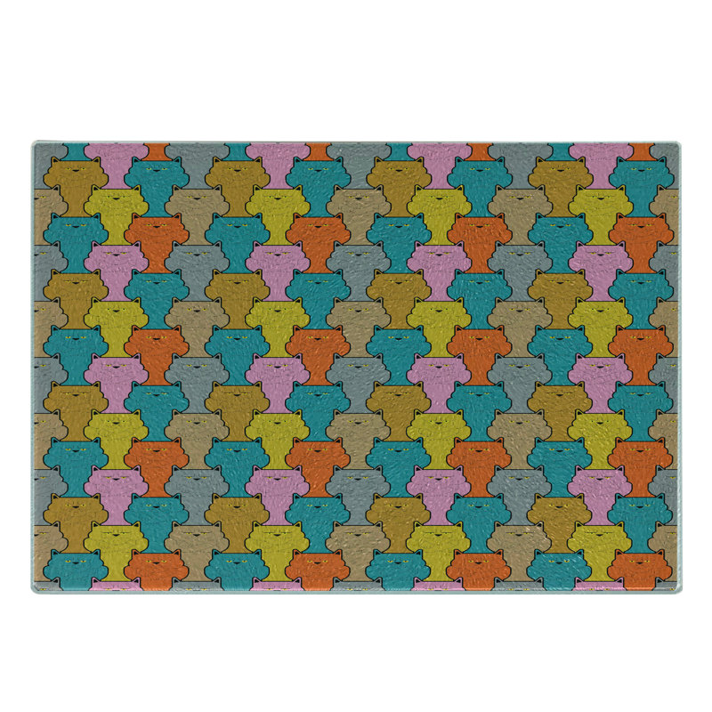 Multicolore Ambesonne