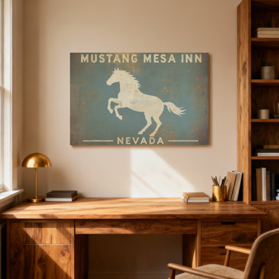Animals Mustang Mesa Inn Nevada Horse Sign