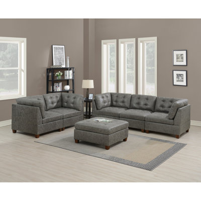 Ensemble de canapé modulaire 6 pièces Callimont