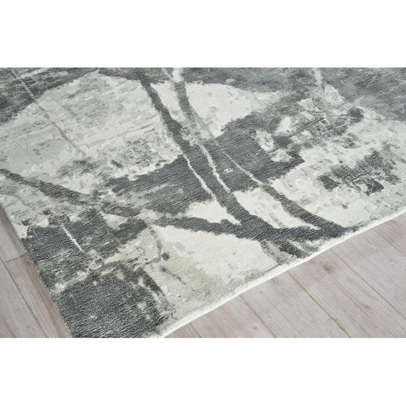 Abstract Area Rug, Rectangle 4' x 6'