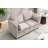 Calkins Loveseat Modular Sofa With Storage Seat, Adjustable arms&backrest-99323088