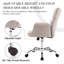 Chaise de travail pivotante en similicuir Caylin-1664664496