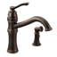 Robinet de cuisine à poignée simple Belfural Duralock avec Duralock ™ et conduites d'alimentation-15400355-15400353