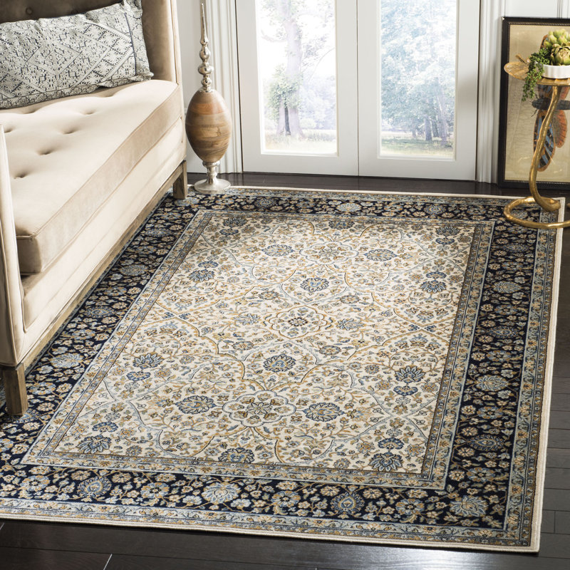 Tapis oriental en viscose Godolphin, Rectangle 8 pi x 10 pi 2 po