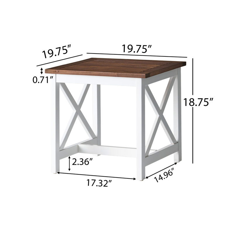 Table d'appoint d'extérieur Table de patio Table de bout d'extérieur Petite table d'extérieur