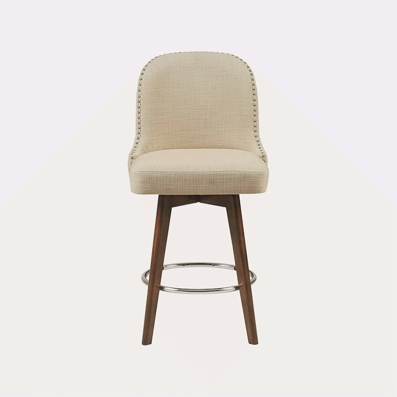 Tabouret de comptoir avec siège pivotant