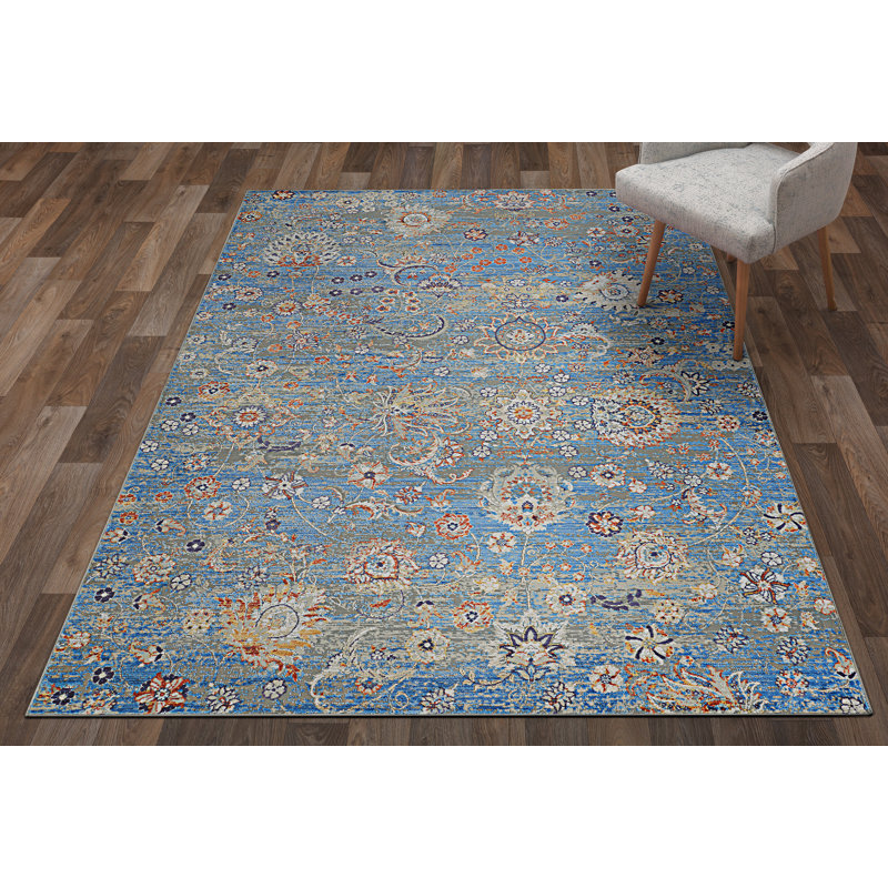 Dougray Floral Indoor Rug, Runner 2'7" x 7'6"