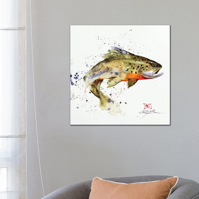 " Jumping Trout Good " by Dean Crouser