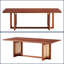 Table basse 47 po Mid-Century-981324349