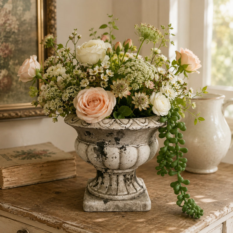 Pot de fleurs antique