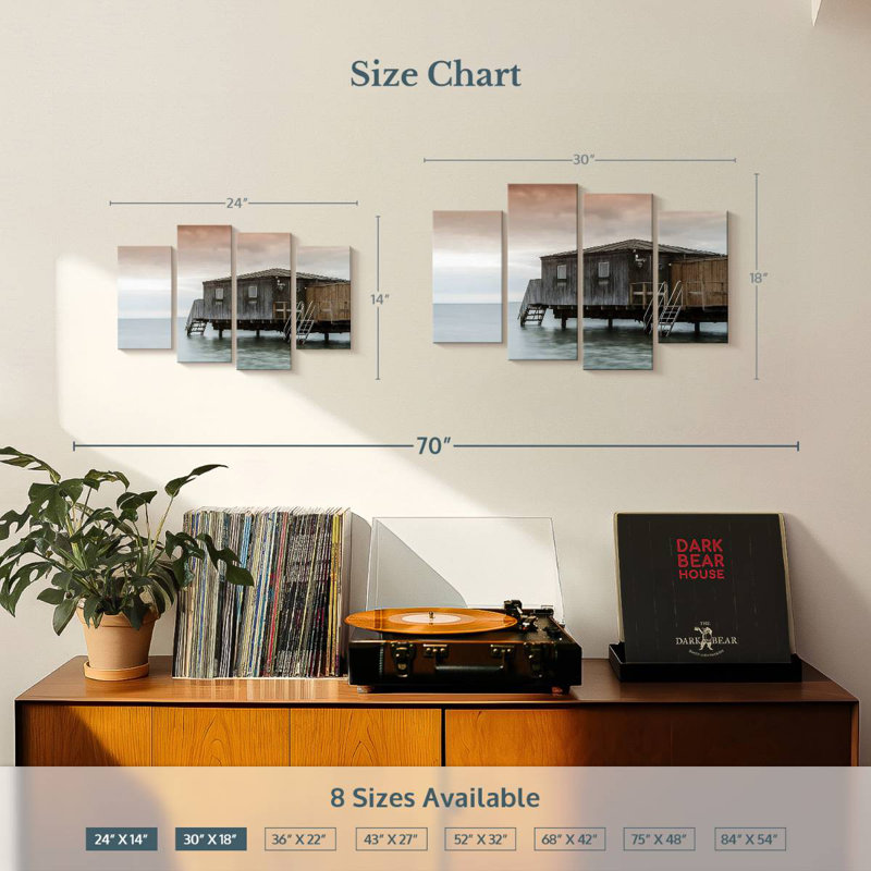 Maison de bain en bois Lilie, H 14 po x l 24 po