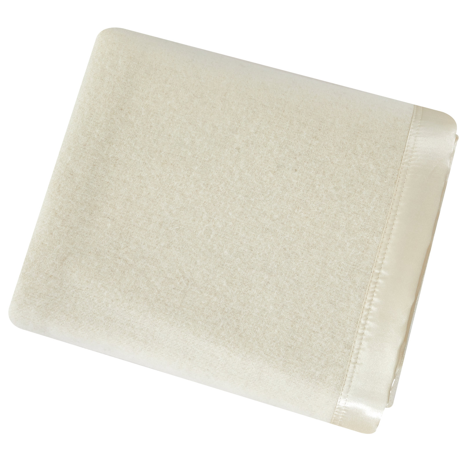 Adli Wool Throw Blanket, Ivory, King