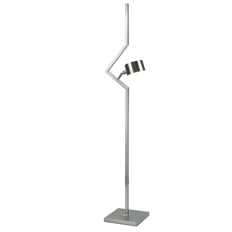 Netea 60'' Chrome Novelty Floor Lamp