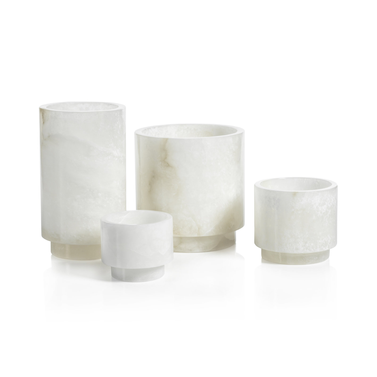 Petya Glass Votive Candle Holder, 3" H x 3.75" W x 3.75" D